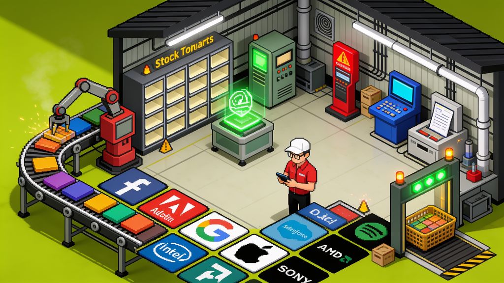 Isometric StockFactory floor plan